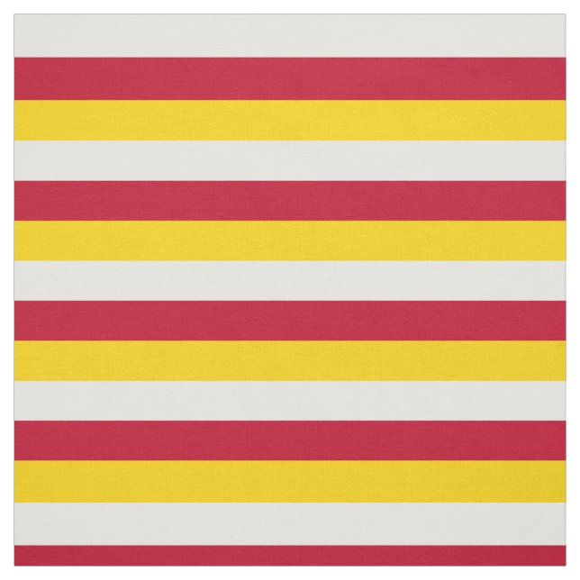 North Ossetia Flag Fabric (Swatch)