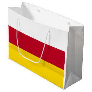 North Ossetia Flag Large Gift Bag