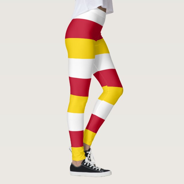North Ossetia Flag Leggings (Right)