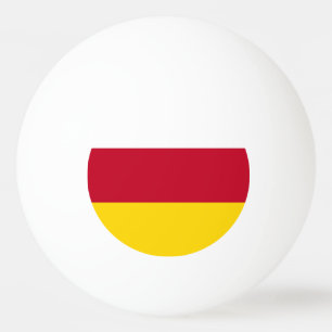 North Ossetia Flag Ping Pong Ball
