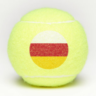 North Ossetia Flag Tennis Balls
