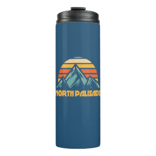 North Palisade California Retro Turquoise Thermal Tumbler