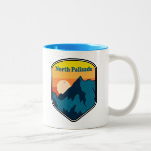 North Palisade California Sunrise Two-Tone Coffee Mug