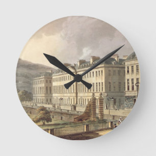 North Parade, from 'Bath Illustrated by a Series o Round Clock