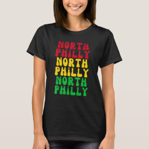 North Philly Neighbourhood City Brotherly Love Phi T-Shirt