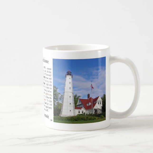 North Point Lighthouse mug (Right)