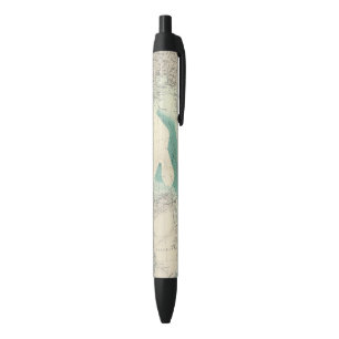 North Polar regions Black Ink Pen