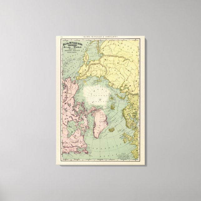 North Polar Regions Canvas Print (Front)