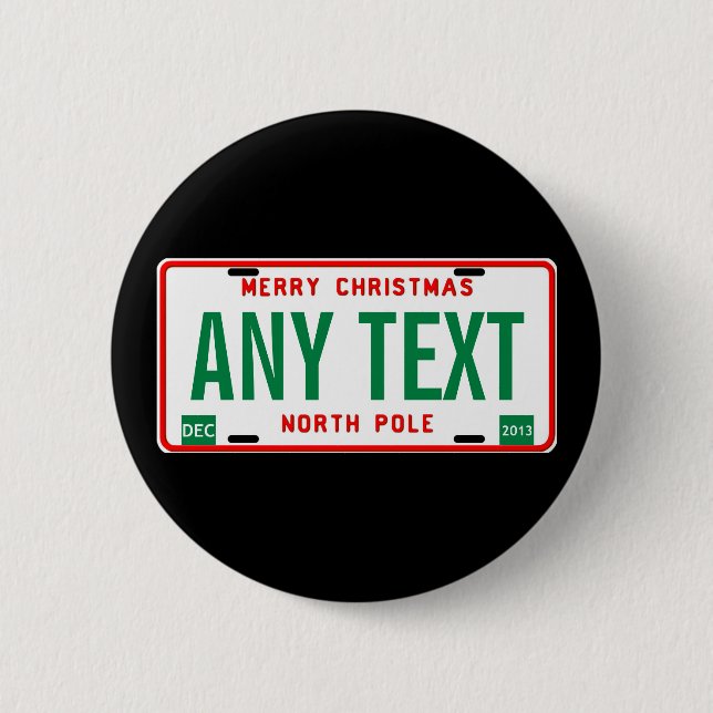 North Pole 2013 2 Inch Round Button (Front)