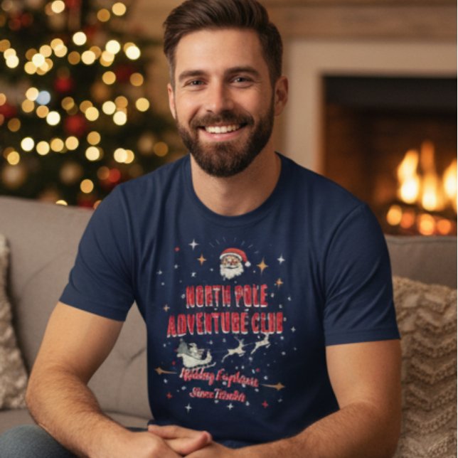 NORTH POLE ADVENTURE CLUB T-Shirt (Creator Uploaded)