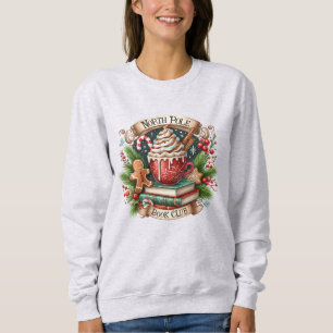 North Pole Book Club Cozy Christmas  Sweatshirt