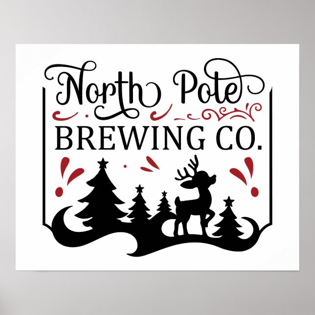 North Pole Brewing Company Poster (Front)