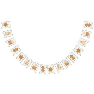 North Pole Confectionery Bunting Flags