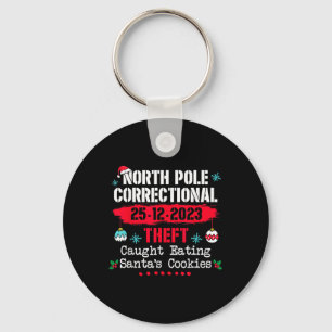 North Pole Correctional Theft Caught Eating Santa' Keychain