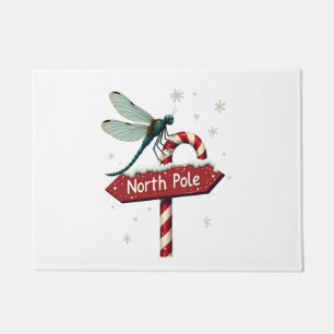 North Pole Dragonfly Doormat