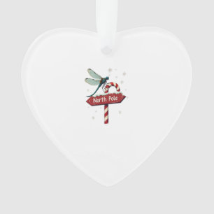 North Pole Dragonfly Ornament