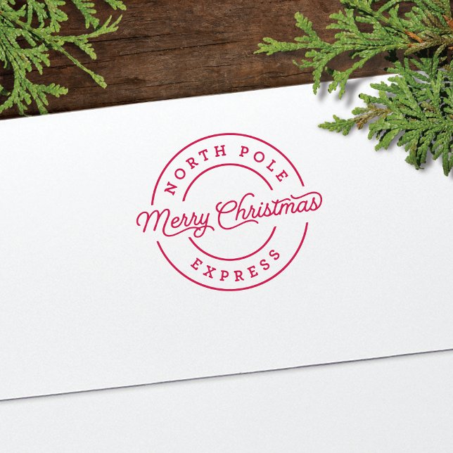 North Pole Express Holiday Envelope Stamp (Creator Uploaded)