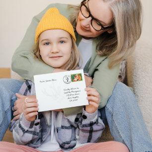 North Pole Express: Personalized Christmas  Envelope