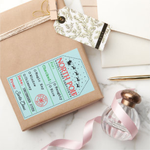 North Pole Express: Special Delivery Tag