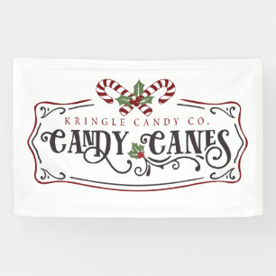 North Pole Kringle candy Company Banner