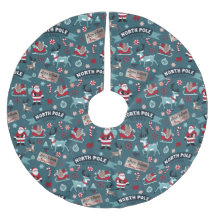 North Pole Magic — Santa & Reindeer Christmas Spir