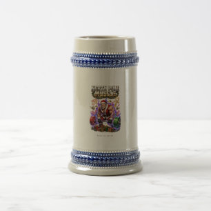 North Pole Muscle Funny Christmas Gym Shirt Beer Stein