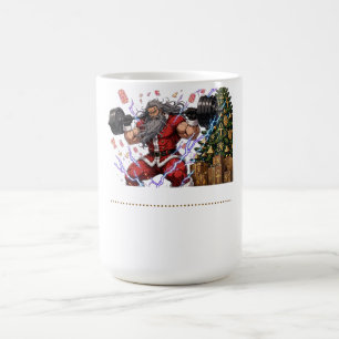 North Pole Muscle Funny Christmas Gym Shirt  Santa Coffee Mug
