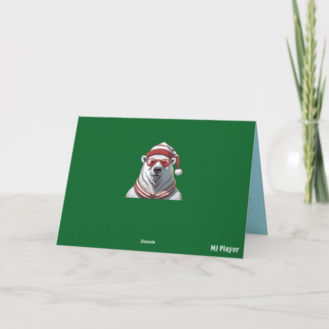 North Pole Nap Card (Back)