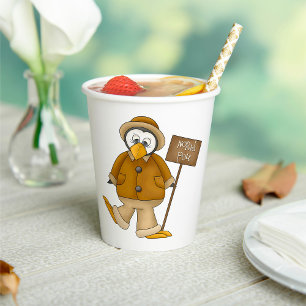 North Pole Penguin Paper Cups