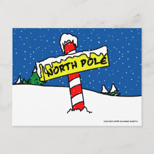 North Pole Postcard
