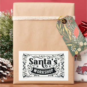 North Pole Santa's workshop Sticker