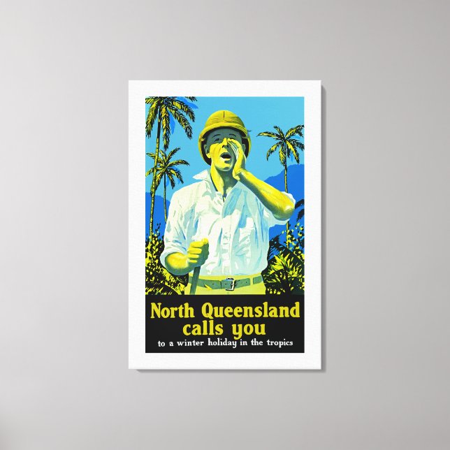 North Queensland Calls You Canvas Print (Front)