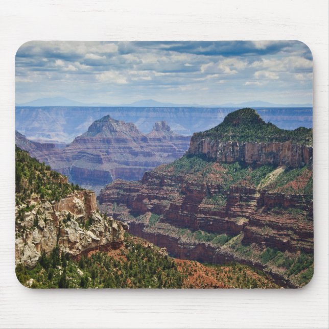 North Rim Gran Canyon - Grand Canyon National Mouse Pad (Front)