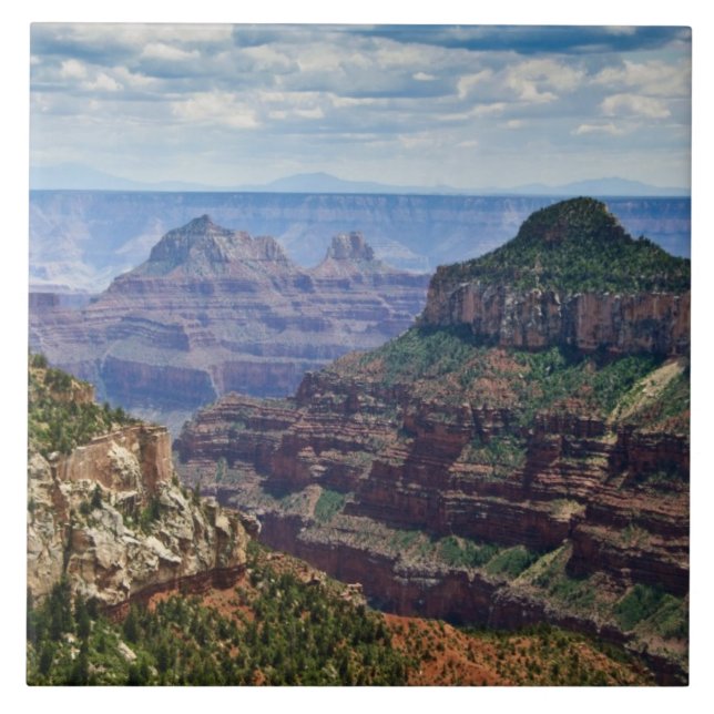 North Rim Gran Canyon - Grand Canyon National Tile (Front)