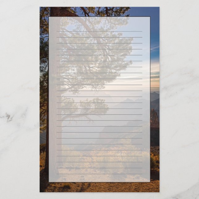 North Rim Sunrise Stationery (Front)