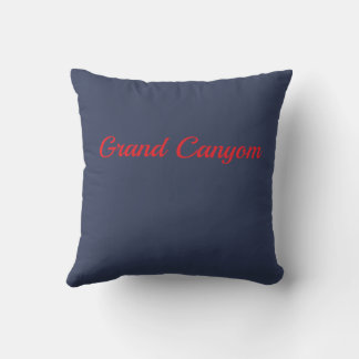 North Rim Throw Pillow