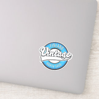 north savo finland vintage style logo