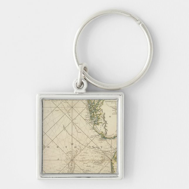 North Sea, Kattegat Keychain (Front)