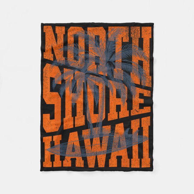 North Shore _6  Fleece Blanket (Front)