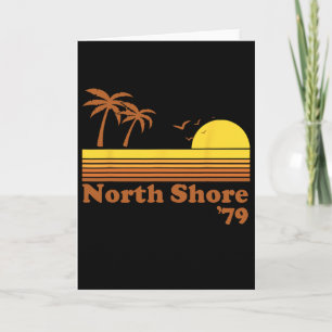 North Shore 79 Hawaii Vintage Oahu Haleiwa Surfing Card
