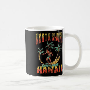 North Shore Hawaii Beach Surf Summer Vacation Vint Coffee Mug