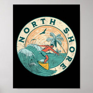 North Shore Hawaii  Poster