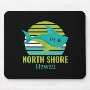 North Shore Hawaii Shark Mouse Pad