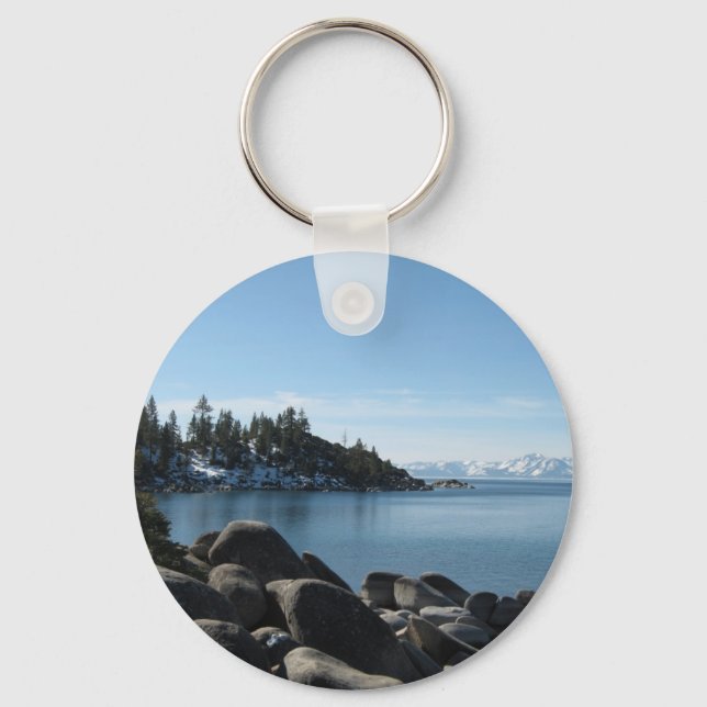 North Shore Lake Tahoe, Incline Village, Nevada Keychain (Front)
