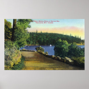 North Shore Marine Drive View of Garrow Bay Poster