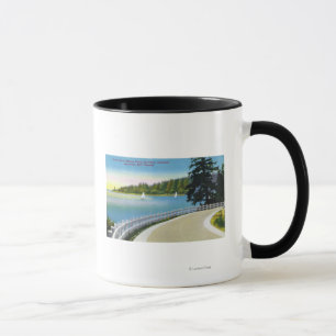 North Shore Marine Drive View of Point Atkinson Mug