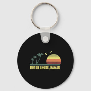 North Shore Oahu Hawaii Souvenir Surfing Hawaiian Keychain
