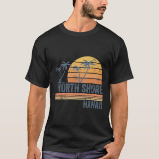 North Shore Oahu Hawaii Souvenir Surfing Hawaiian T-Shirt