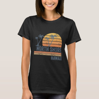 North Shore Oahu Hawaii Souvenir Surfing Hawaiian T-Shirt