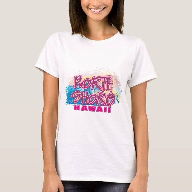 North Shore Waves T-Shirt (Front)